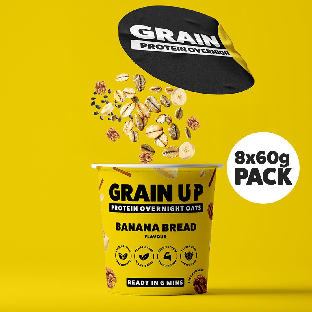 BANANA BREAD 8X60G POTS