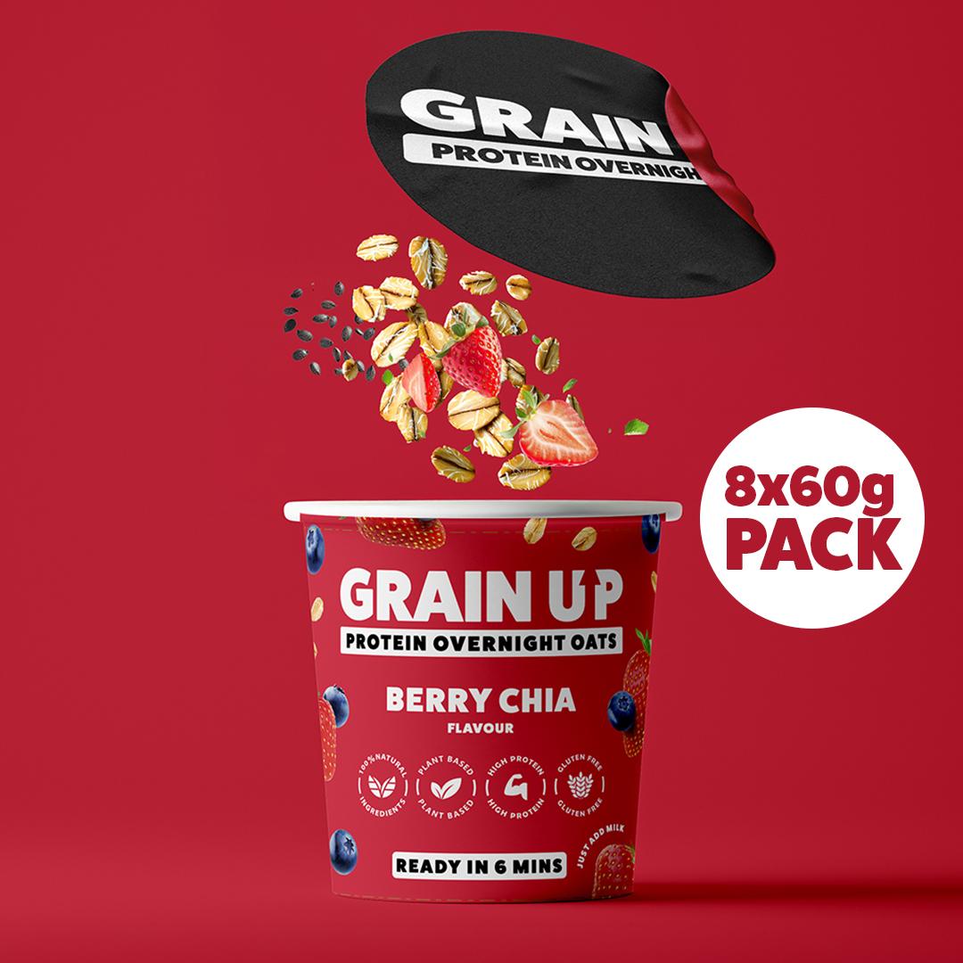 BERRY CHIA 8X60G POTS